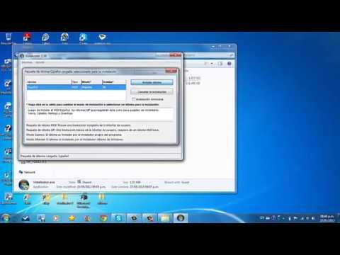 Cambiar el idioma a español windows 7