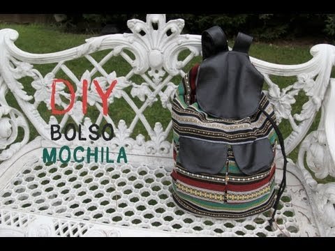 Cómo hacer un bolso Mochila