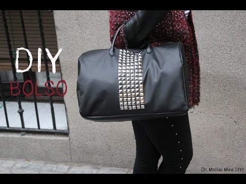 Cómo hacer un bolso de cuero y tachuelas
