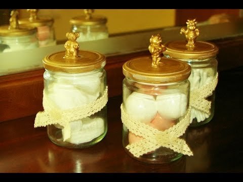 Reciclar tarros de cristal