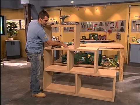 Estantería modular decorativa