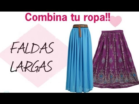 Faldas largas de moda Otoño/Invierno 2015