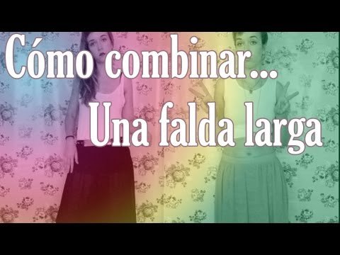 Como combinar una falda