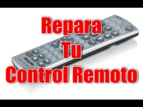 Reparar un control remoto sin gastar dinero