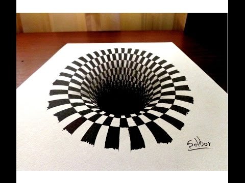 Dibujar una ilusión óptica