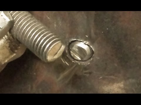 Como sacar un sacar un tornillo partido