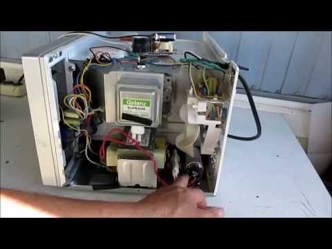 Horno de microondas no calienta - Reparación