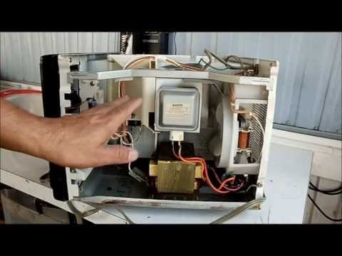 Horno de microondas no enciende - Reparación