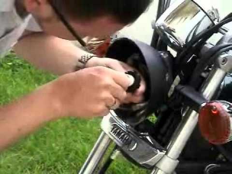 Cambio de luces delanteras de moto