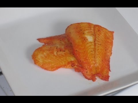 Freir filete de pescado sin harina y huevos