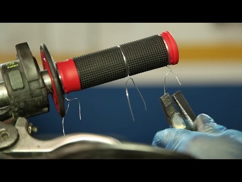 Aprende a cambiar puños de moto