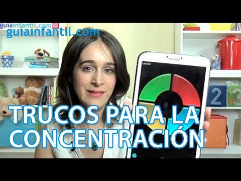 Consejos para mejorar la concentración de los niños