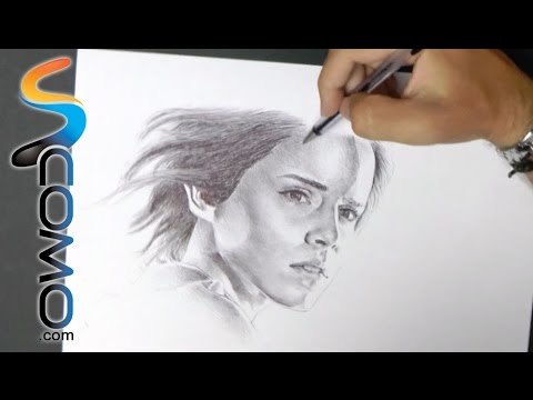 Dibujo - Retrato de Hermione de Harry Potter