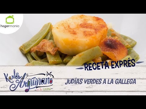 Judías verdes a la gallega