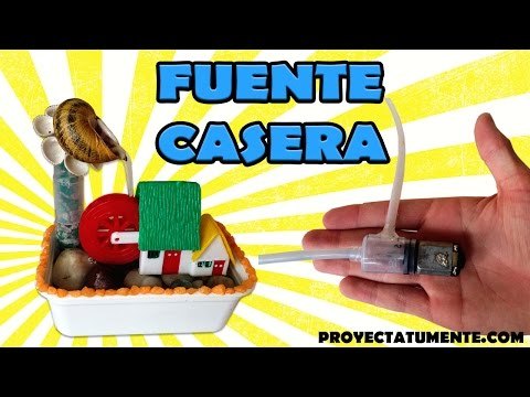 Como hacer una Mini Bomba de agua casera
