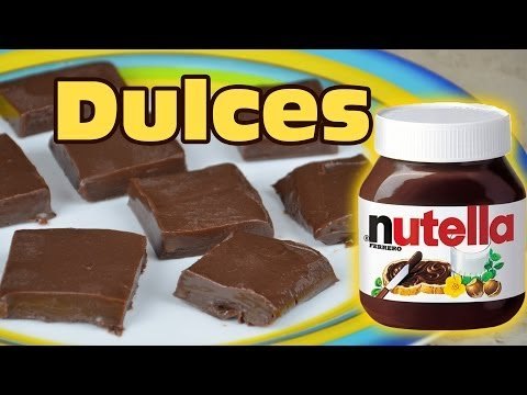 Dulces de Nutella