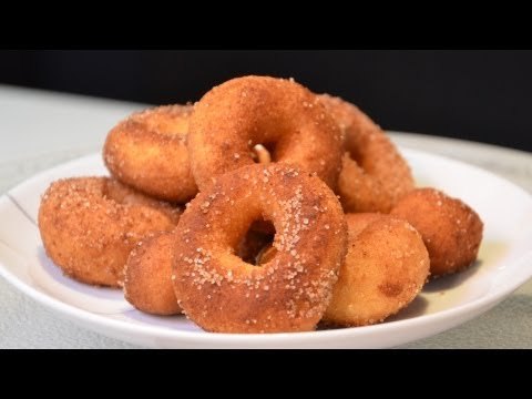 Receta para hacer mini donas