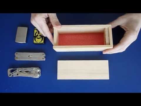 Caja con cerradura secreta