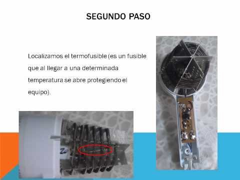 Secador de pelo -Reparación