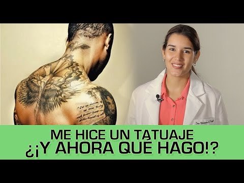Como cuidar un tatuaje reciente
