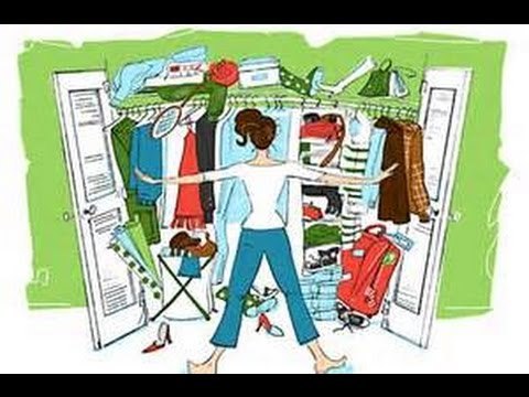 Organizando ropa de niños