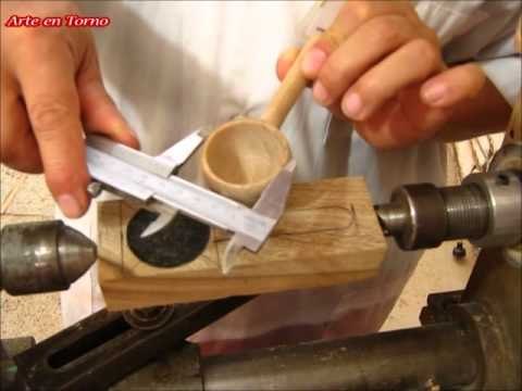 Tornear una cuchara 1/2