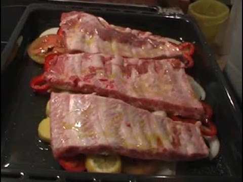 Costillas al horno