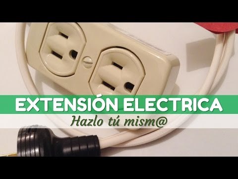 Como hacer una extensión eléctrica