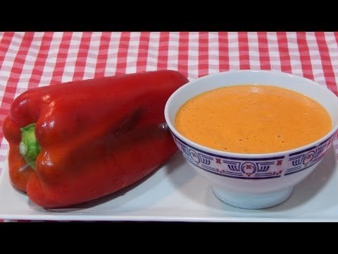 Salsa de pimientos rojos