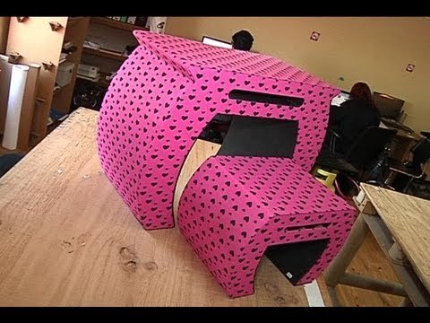 Muebles de material reciclado