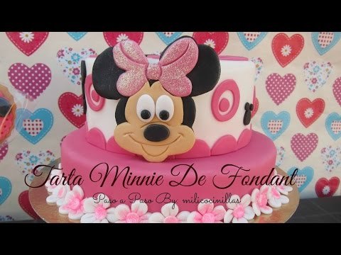 Tarta de Fondant - Minnie