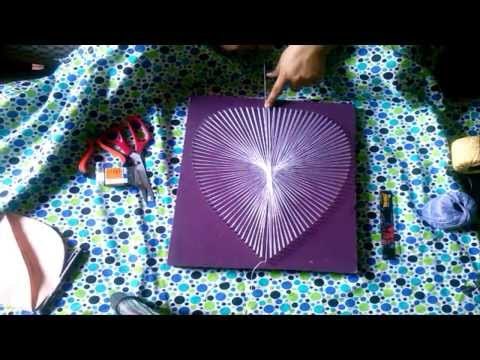  Cuadro de hilo - Manualidades