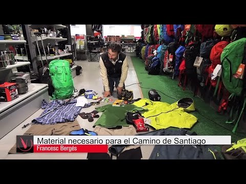 Lleva lo necesario para el Camino de Santiago