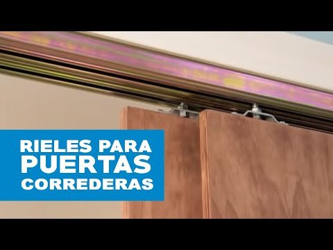 Rieles para puertas correderas