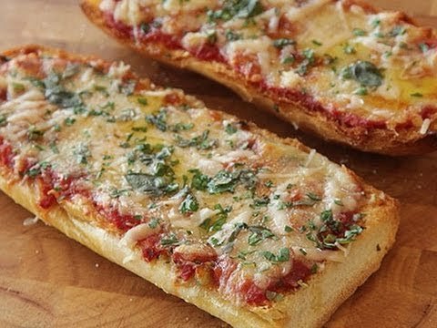 Receta para hacer pizza de pan de barra