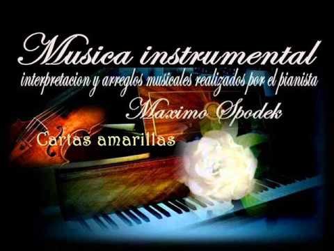 "Cartas amarillas" en piano