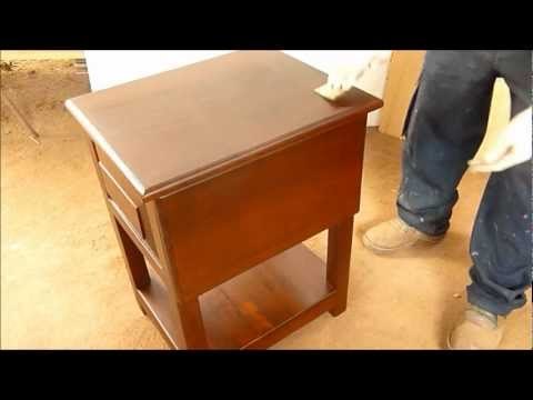Pintar mueble de madera