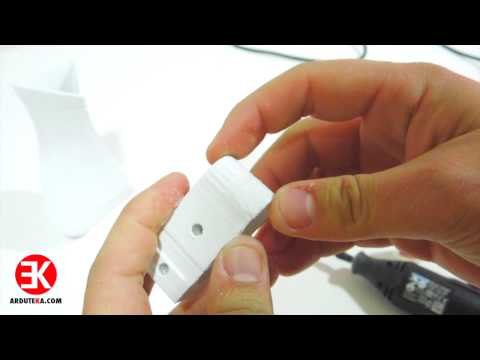 Reparar una pieza de plástico