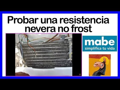 Probar resistencia nevera