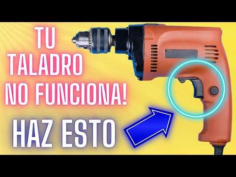 Reparar taladro que no enciende