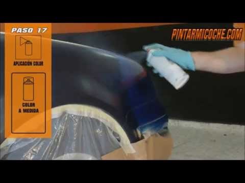 Pintar mi coche con spray 