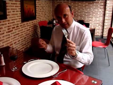 Como sentarse y tomar el vino