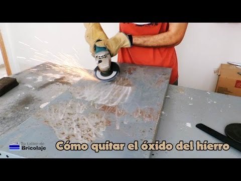 Quitar el óxido del hierro