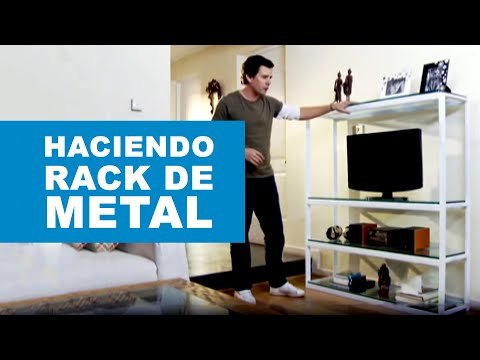 Aprende a hacer un rack de metal