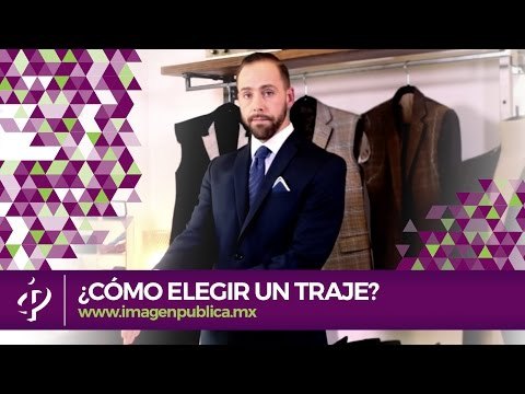 Cómo elegir un traje