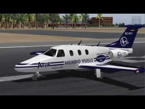Flight Simulator - Vuelo completo instrumental Alicante - Barcelona