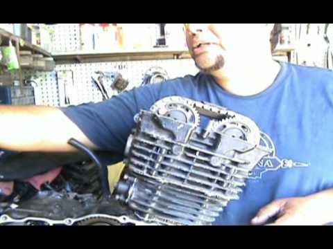 Instalar tensor hidraulico cadena de tiempo de una moto