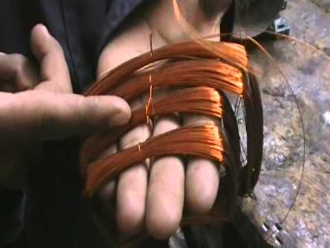 Rebobinar un motor eléctrico