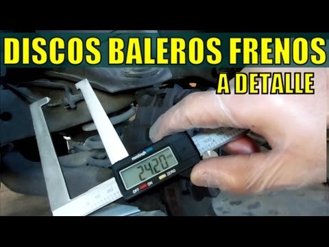 Cambiar discos, pastas de freno y rolineras 1/2