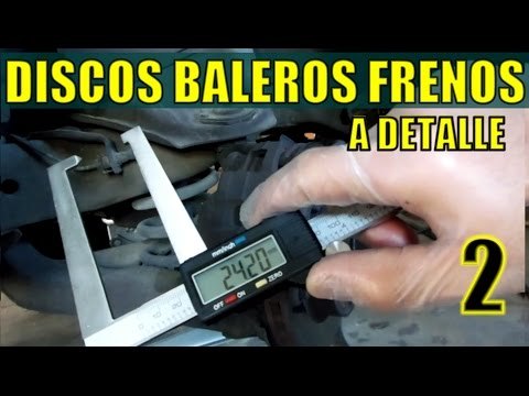 Cambiar discos, pastas de freno y rolineras 2/2